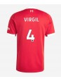 Liverpool Virgil van Dijk #4 Replika Hemmakläder 2025-26 Kortärmad